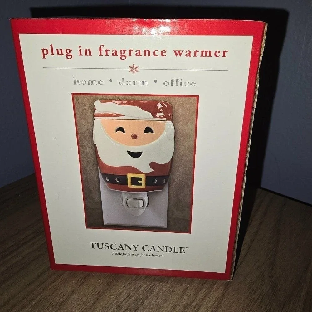 Langley/Empire Candle LLC Plug-in Fragrance Warmer Santa Holiday Night light VTG